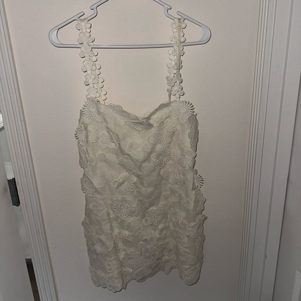 Tularosa Kimmy Mini Dress in Ivory